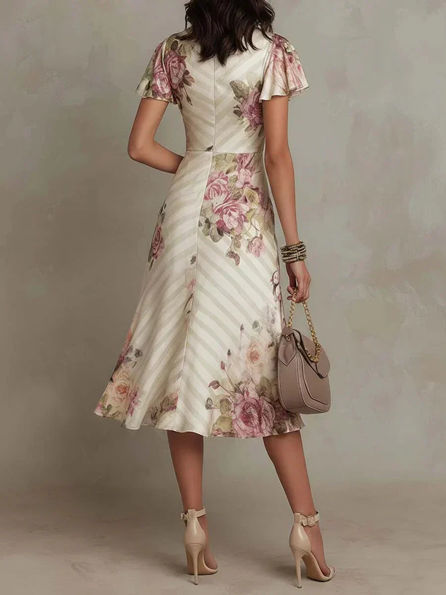 Alba | Robe midi élégante