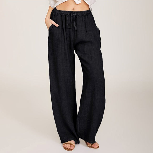 Enara - Pantalons Confortables à Cordon