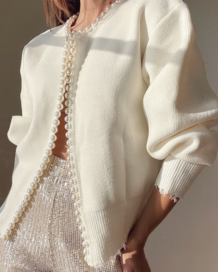 Monique | Cardigan Perle