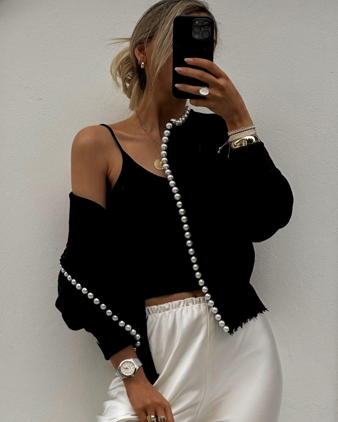 Monique | Cardigan Perle