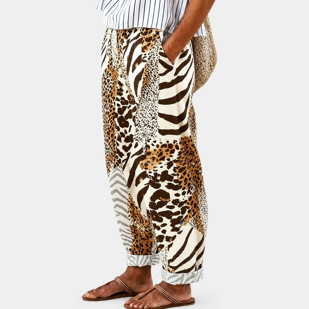 Pantalons Confort Savanna Mosaic