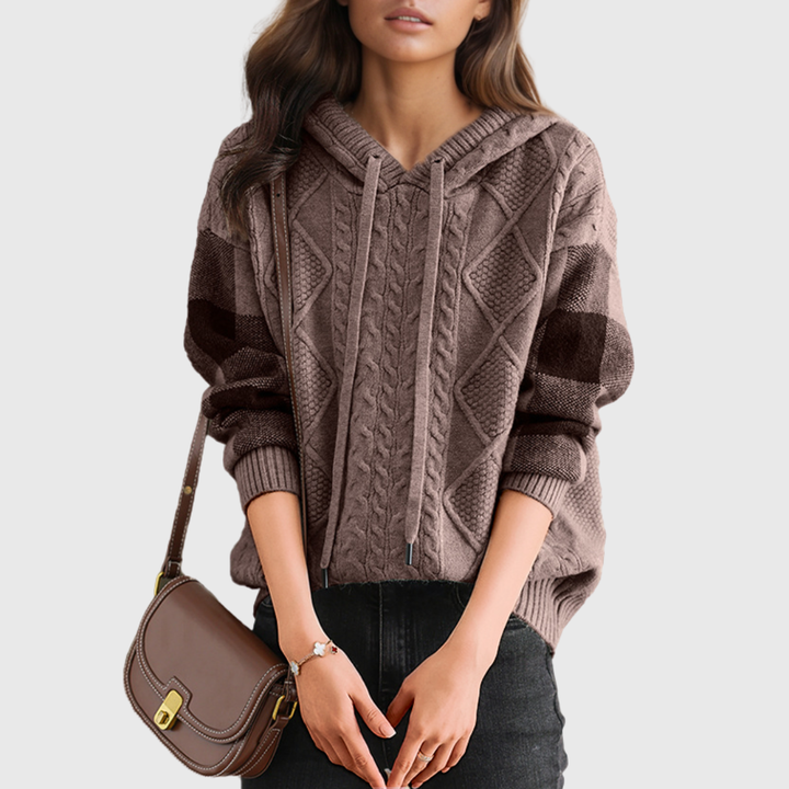 Isa – Hoodie en maille