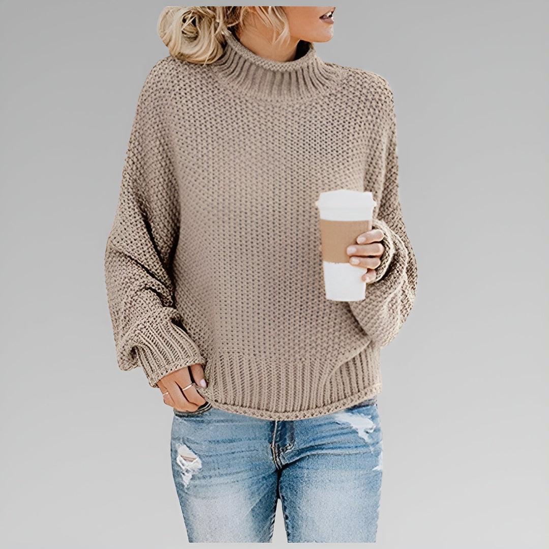 Géraldine – Pull en maille classique et confortable