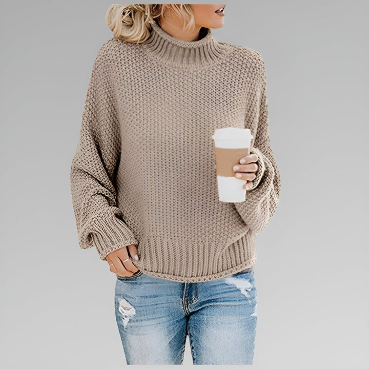 Géraldine – Pull en maille classique et confortable