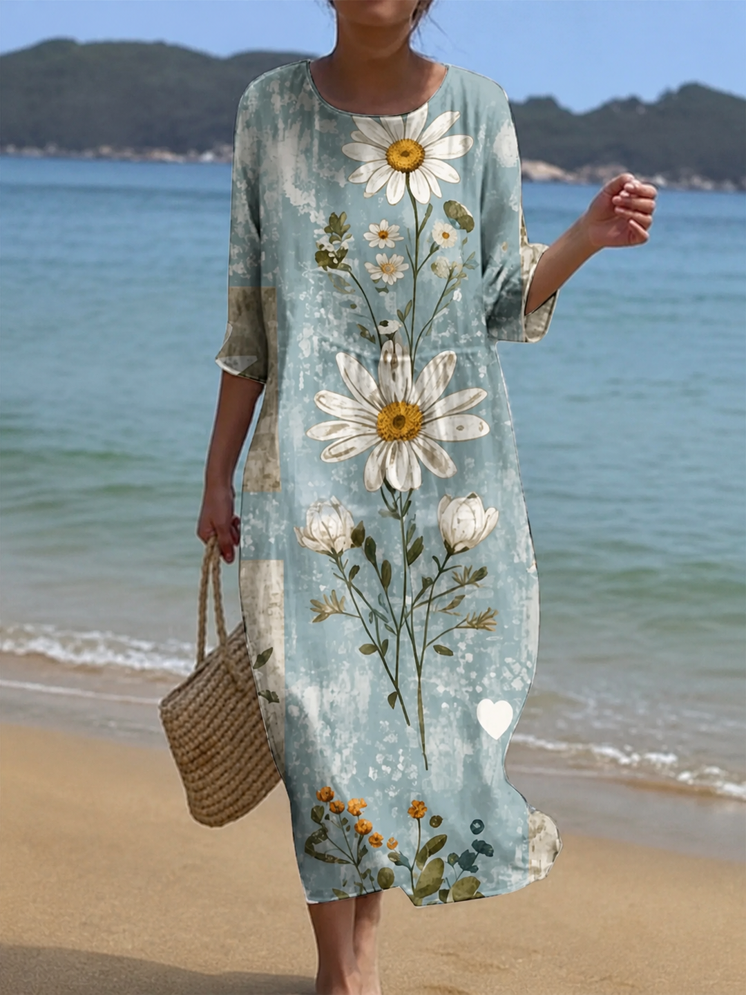 Robe à imprimé floral