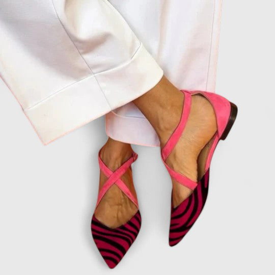 Addison | Ballerine Élégante avec Brides