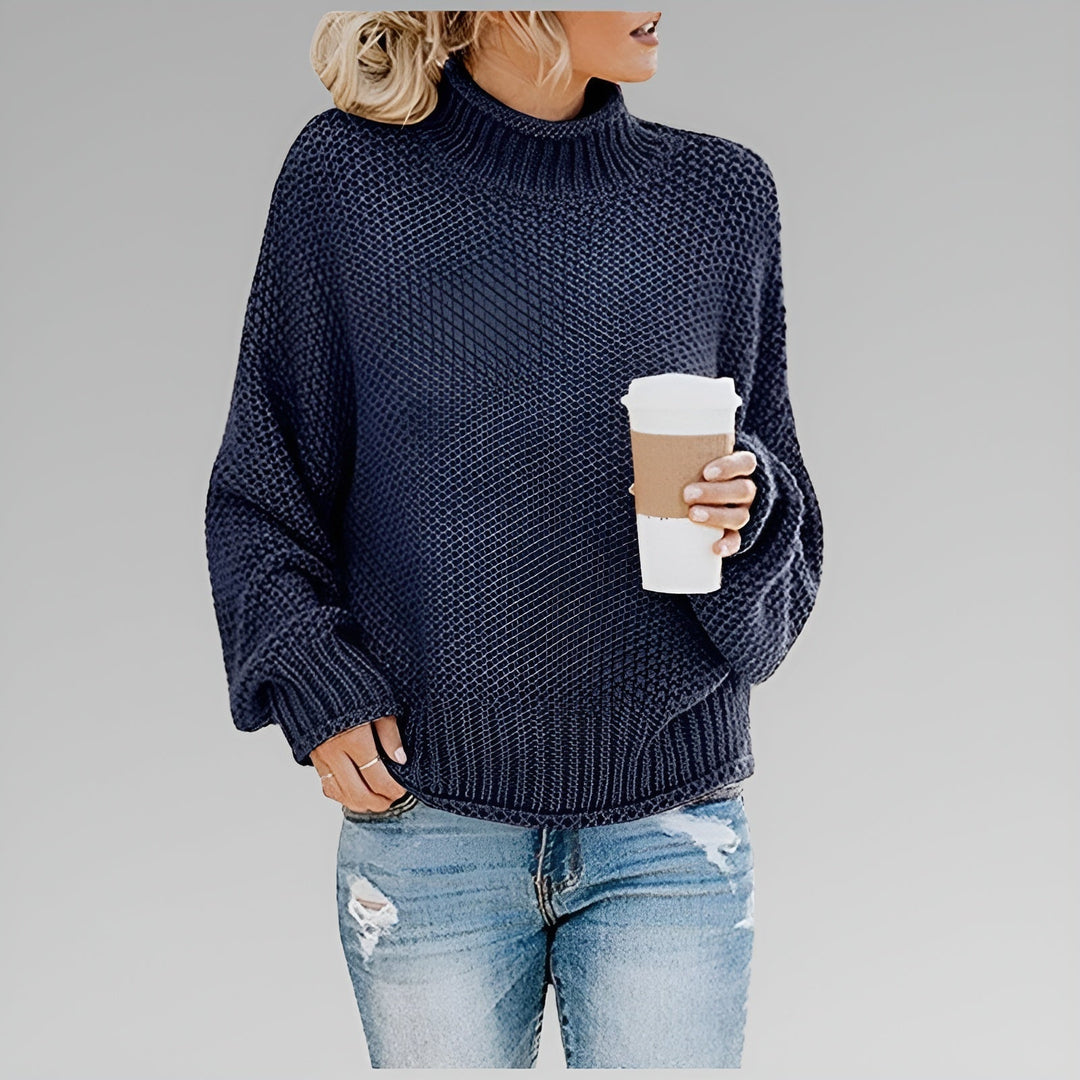 Géraldine – Pull en maille classique et confortable