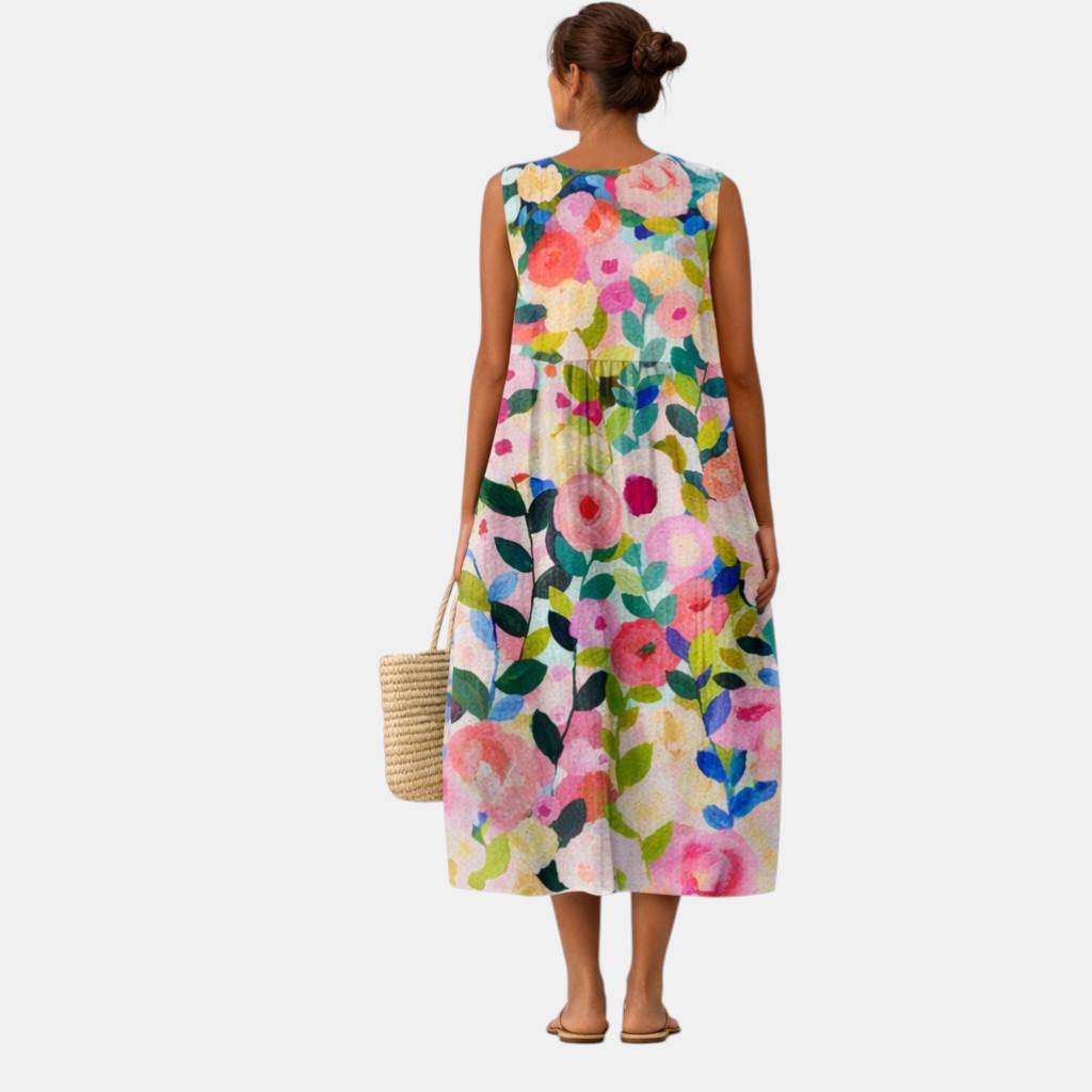 Ana - Robe Midi du Quotidien