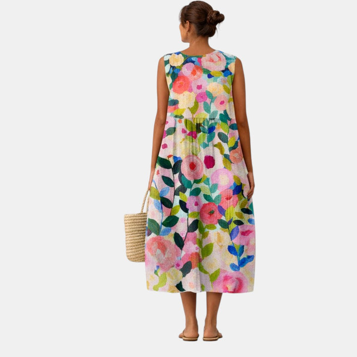 Ana - Robe Midi du Quotidien