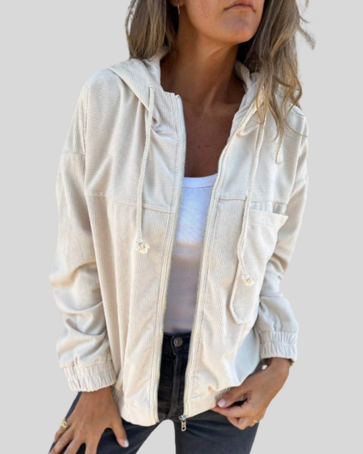 Zoé – Gilet zippé doux