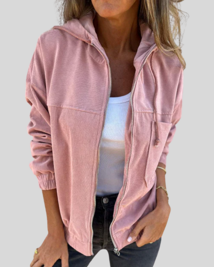 Zoé – Gilet zippé doux