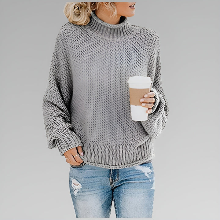 Géraldine – Pull en maille classique et confortable