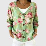 Cardigan en Maille Confortable Boutonné
