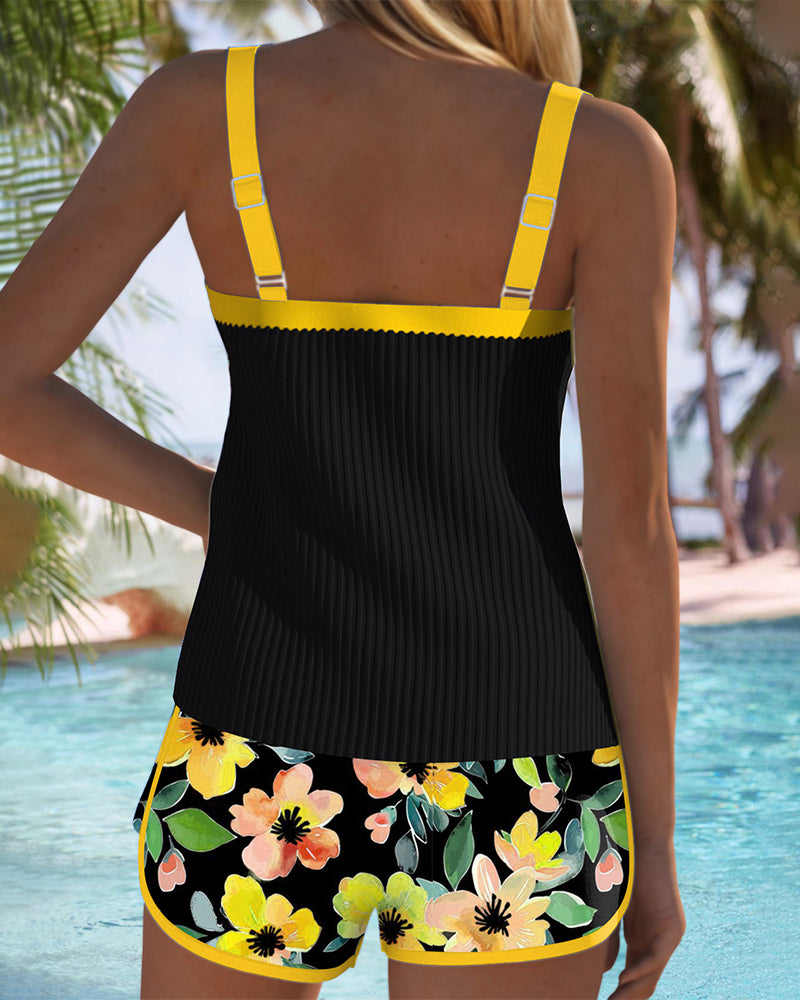 Élise - Tankini Deux Pièces Élégant
