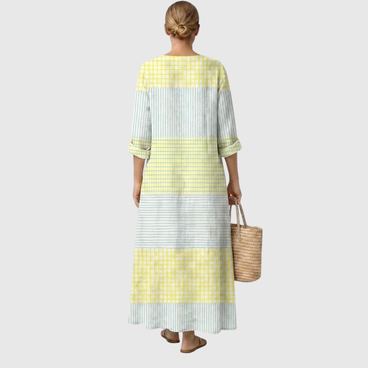 Camille - Robe en Lin Élégance Naturelle