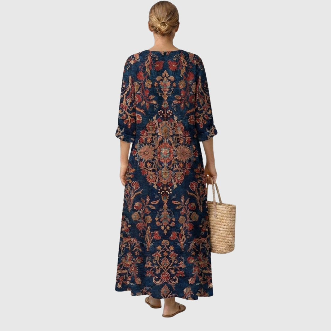Adela - Robe Fleurie avec Charme