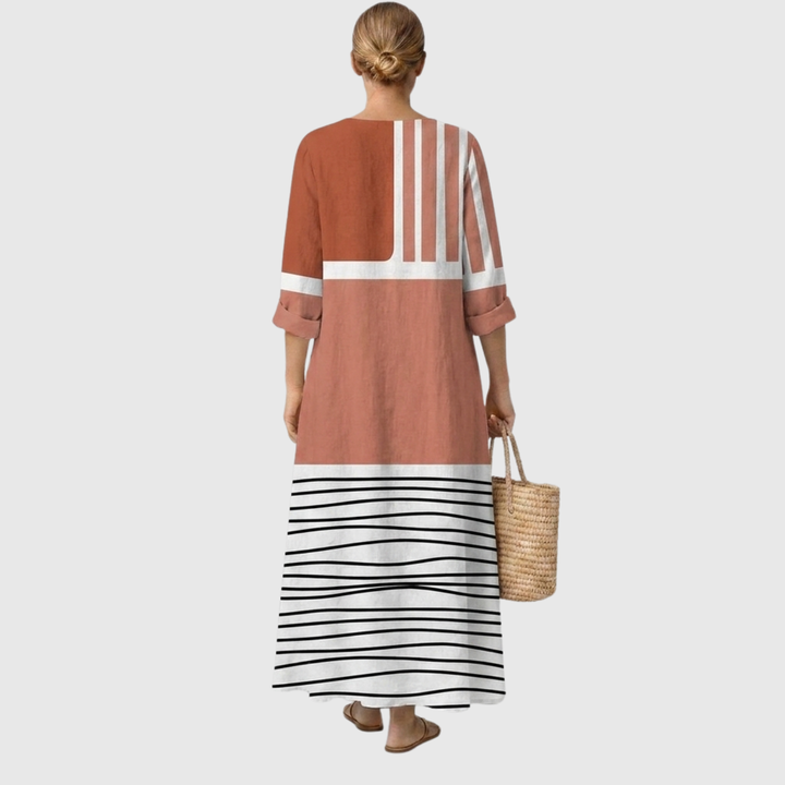 Zoe - Robe Fleurie Confortable