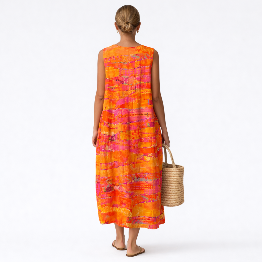 Laura - Robe Midi du Quotidien