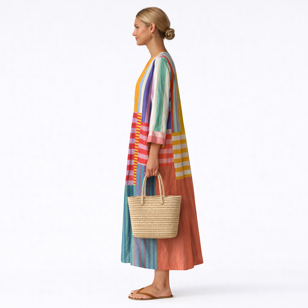 María - Robe de Promenade Élégante