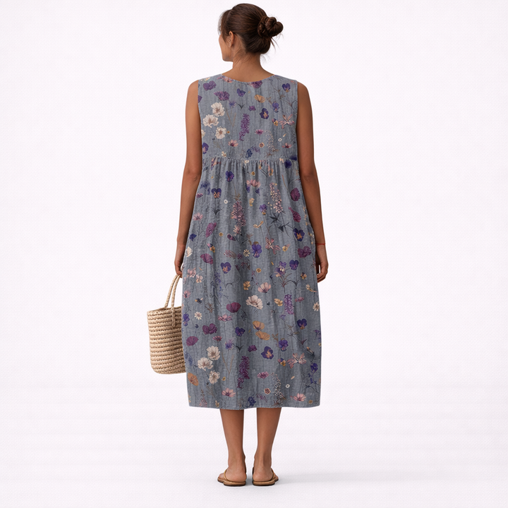 Sara - Robe Midi du Quotidien