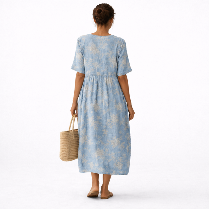 Alma - Robe Lagune Élégante