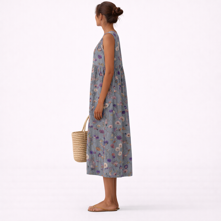 Sara - Robe Midi du Quotidien