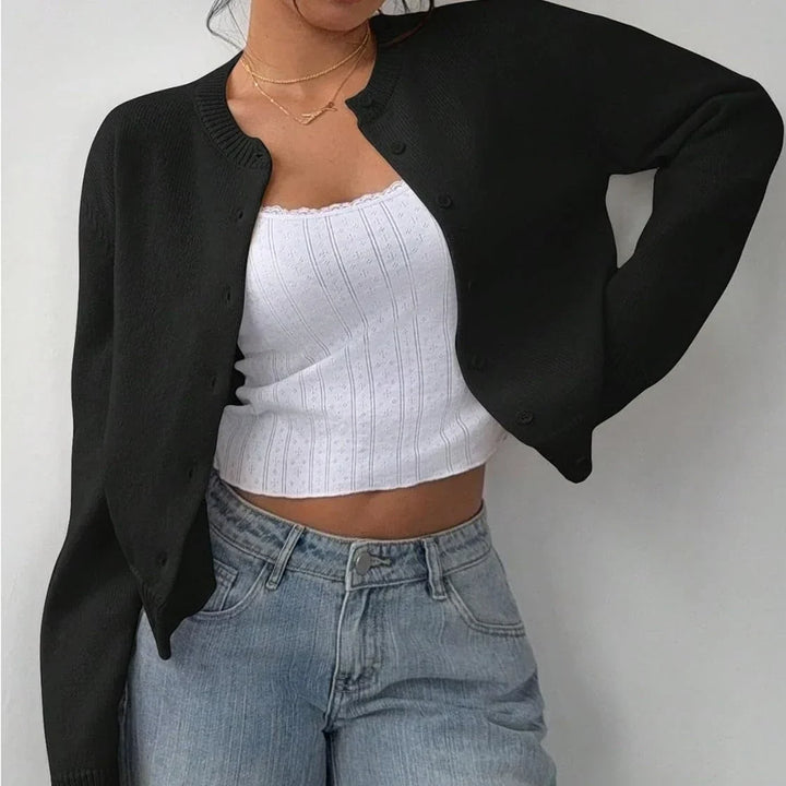 Yolande | Cardigan Classique pour Femme