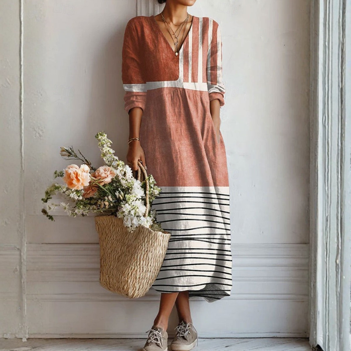 Zoe - Robe Fleurie Confortable