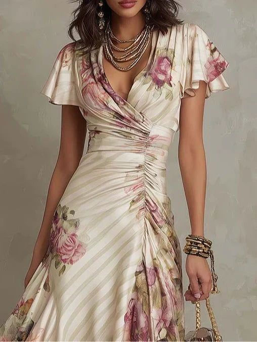 Alba | Robe midi élégante