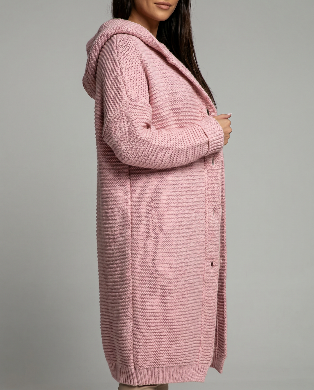 Marthe | Cardigan Oversize à Capuche pour Femme