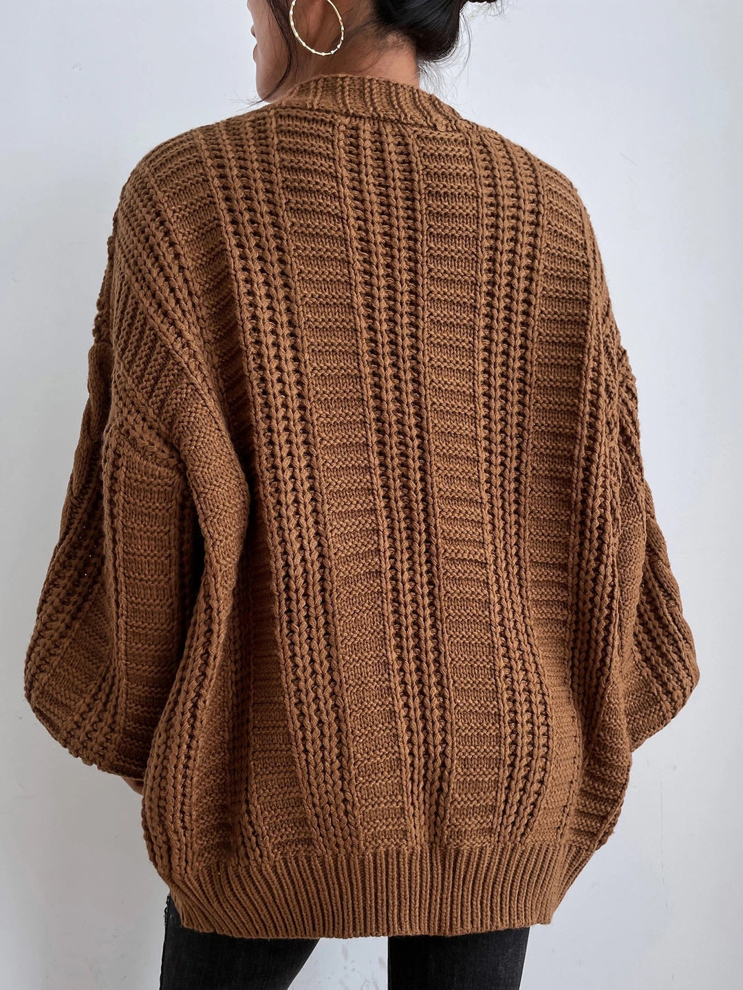 Bernadette | Cardigan Oversize à Torsades