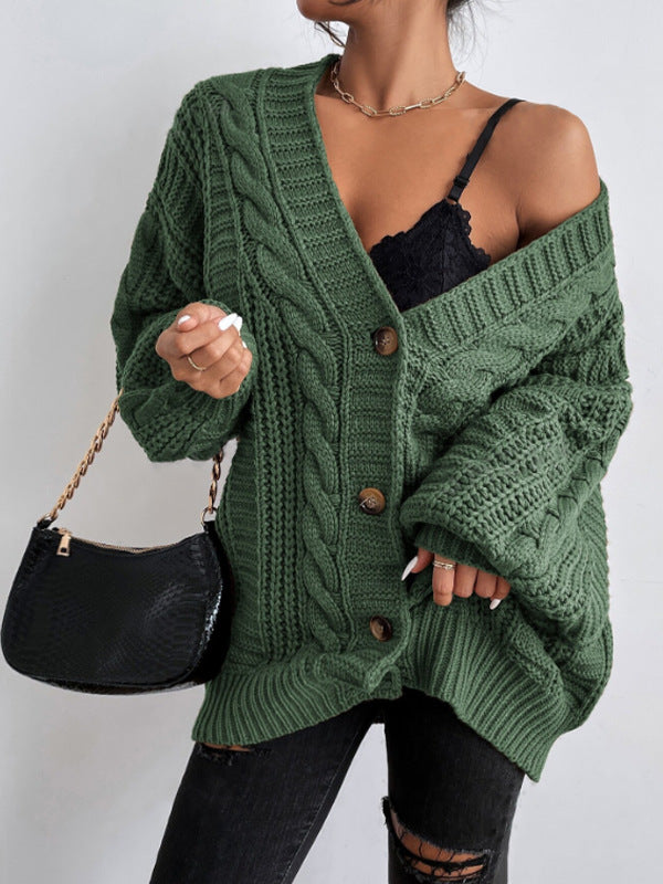 Bernadette | Cardigan Oversize à Torsades