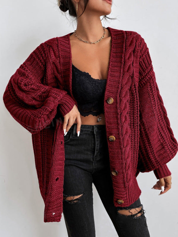 Bernadette | Cardigan Oversize à Torsades