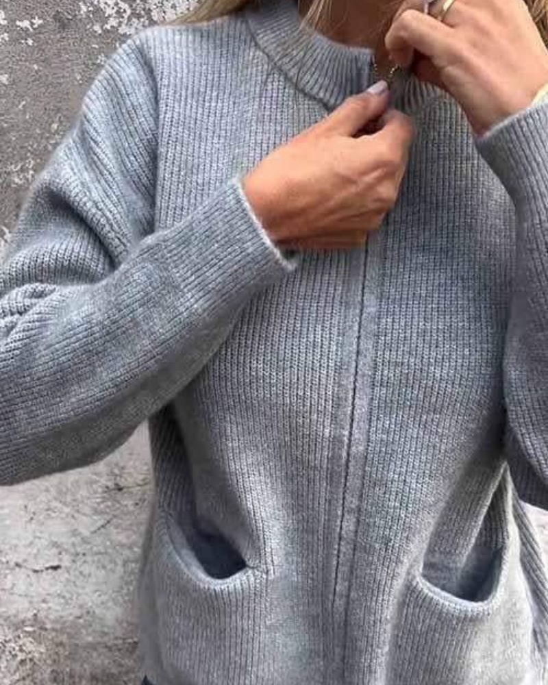 Justine | Cardigan Léger du Quotidien, Coupe Décontractée pour une Superposition Polyvalente
