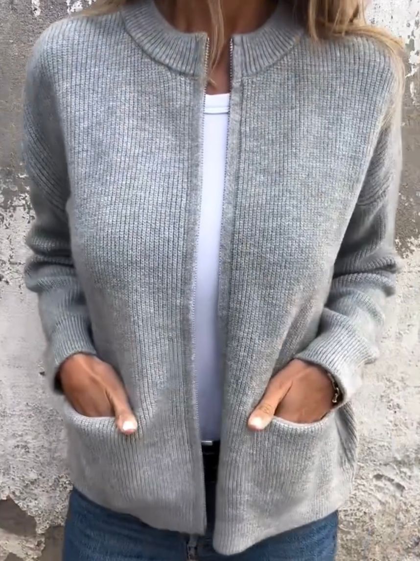 Léna | Cardigan au Design Minimaliste pour Femme
