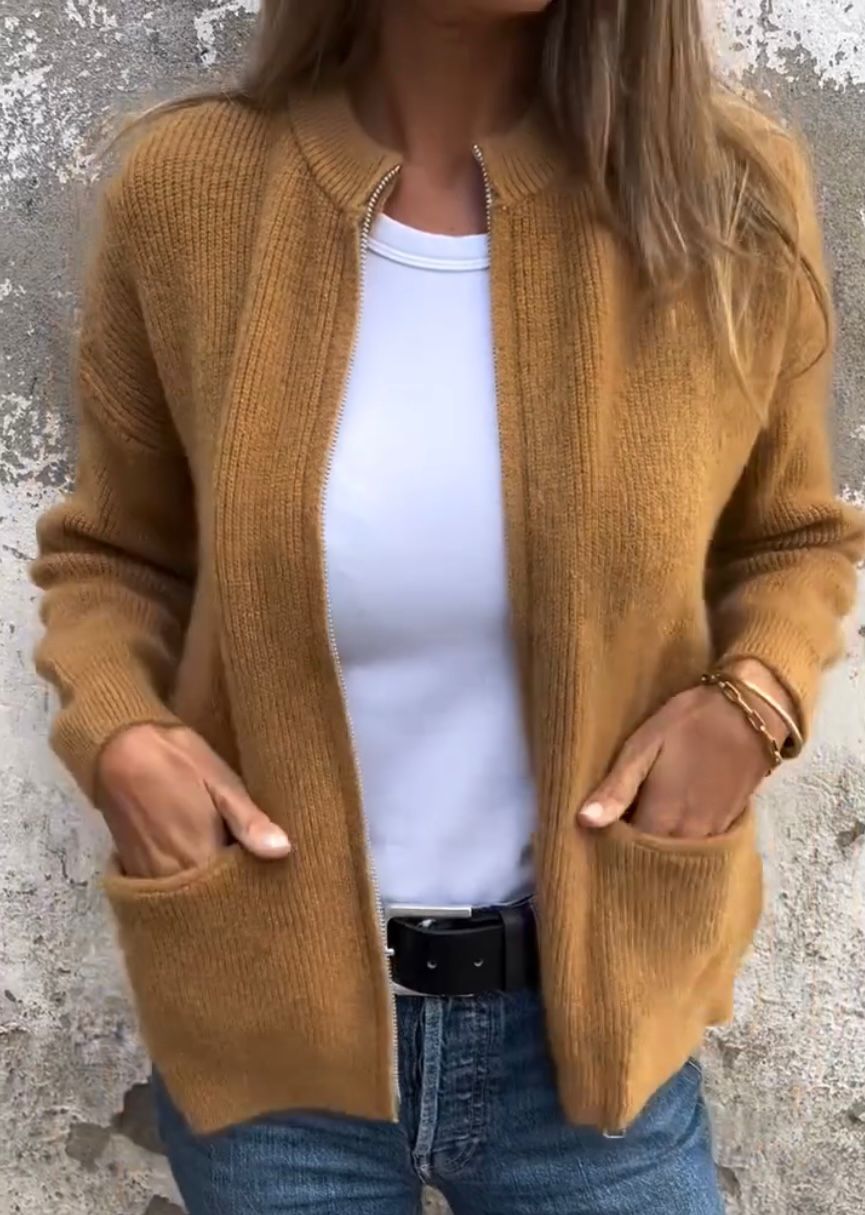 Léna | Cardigan au Design Minimaliste pour Femme