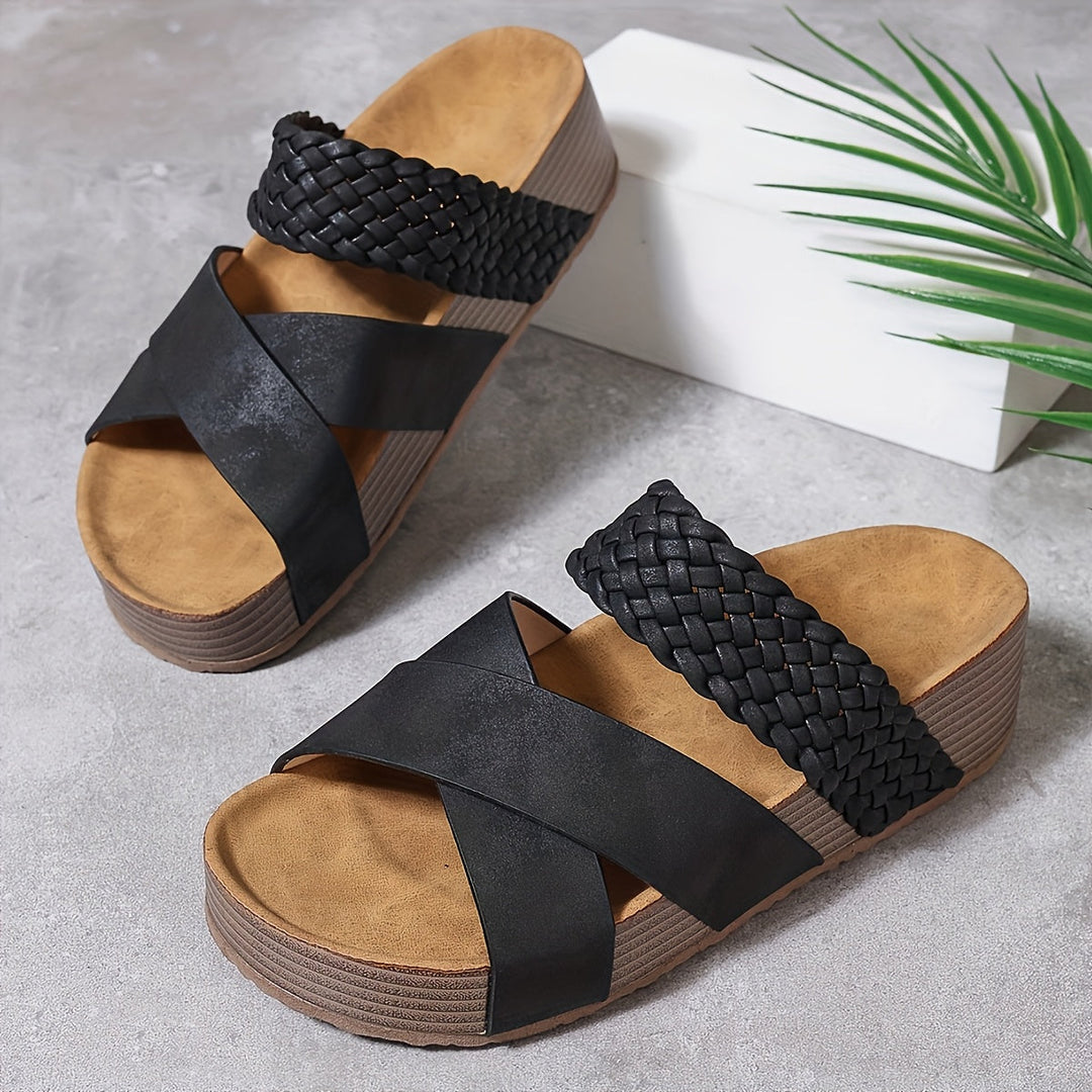 Léa - Sandales Élégance Tressée