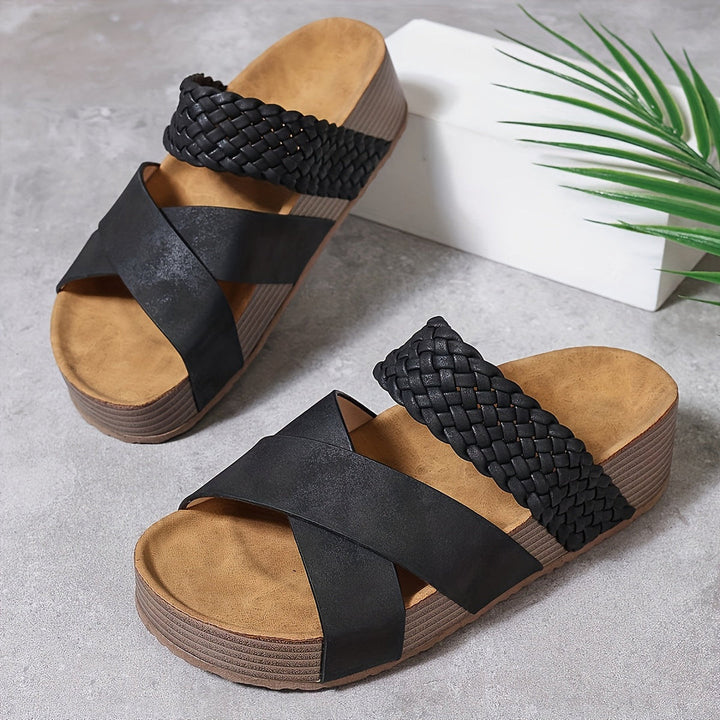 Léa - Sandales Élégance Tressée