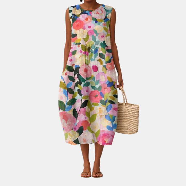 Ana - Robe Midi du Quotidien