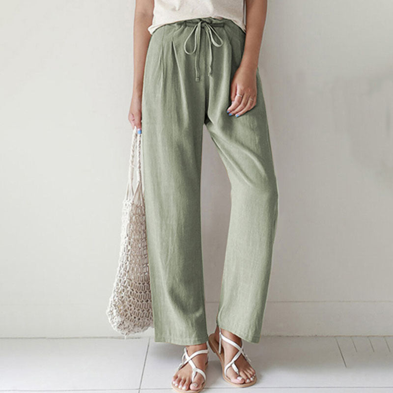 Vara - Pantalons Relaxed Fit avec Cordon de Serrage