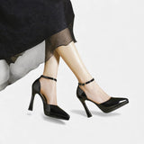 Evette - Talons en Cuir