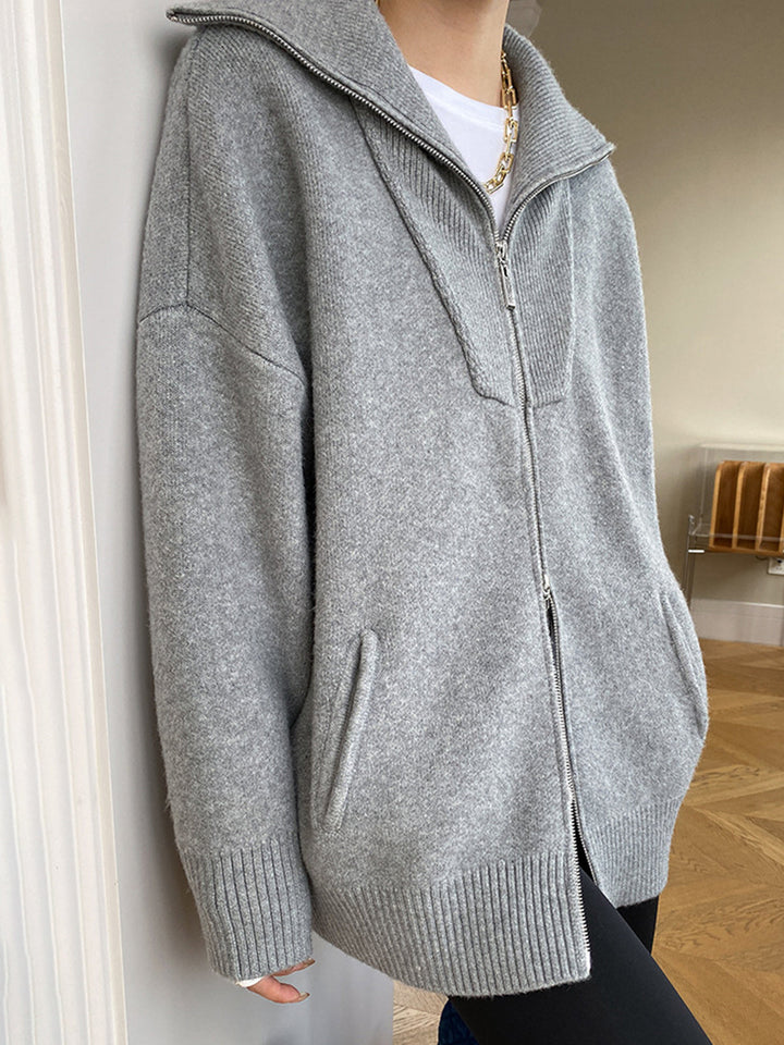 Sabine | Cardigan Oversize du Quotidien à Col Ouvert