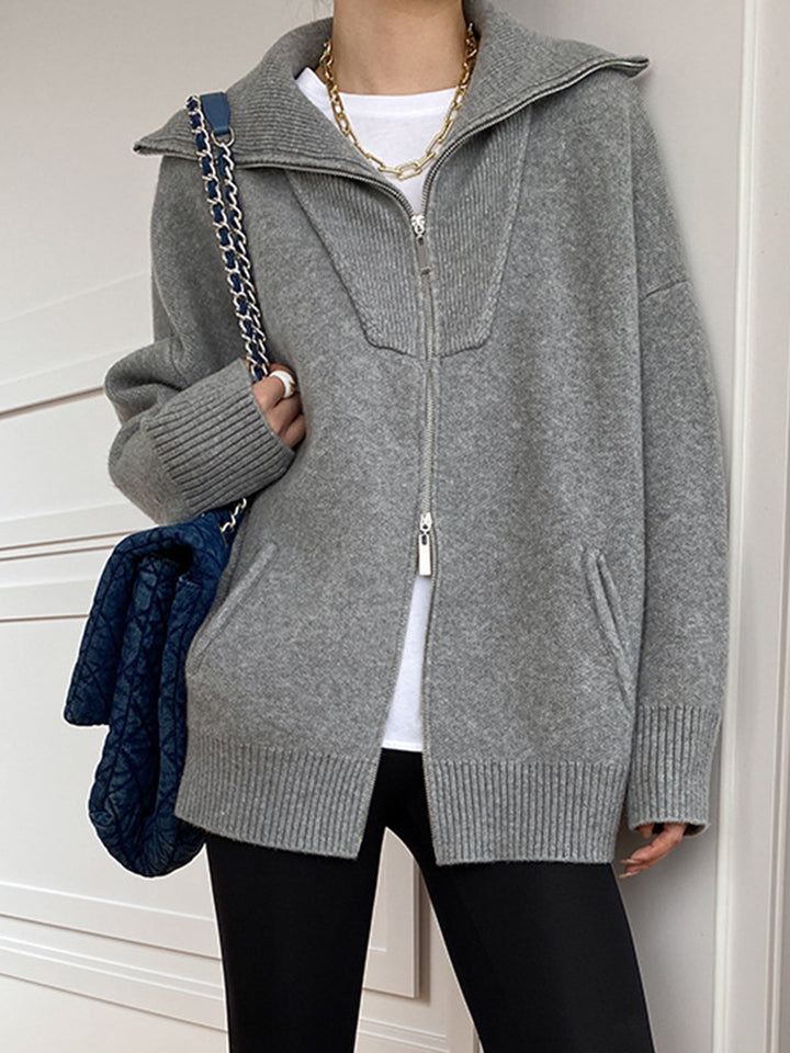 Sabine | Cardigan Oversize du Quotidien à Col Ouvert