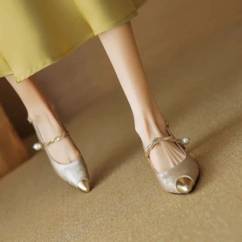 Marguerite – Escarpins élégants à talons hauts