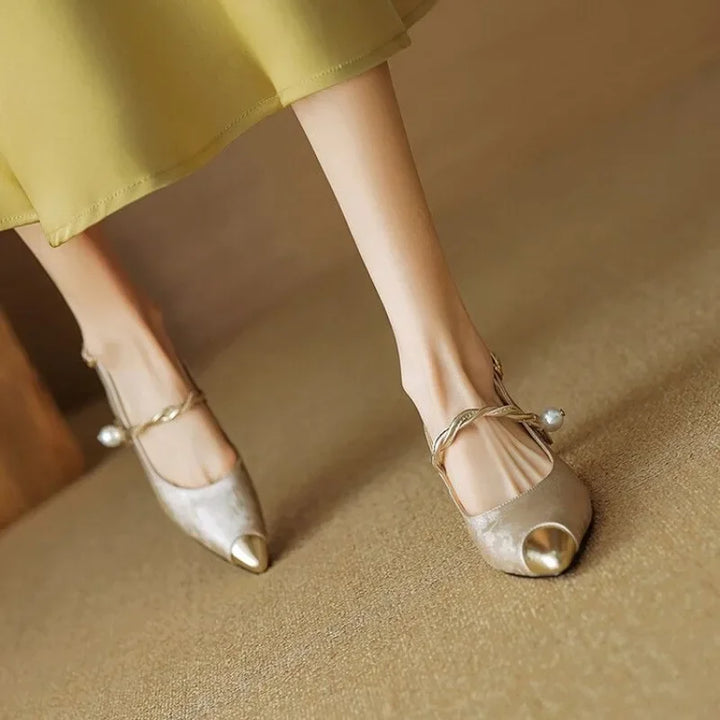 Marguerite – Escarpins élégants à talons hauts