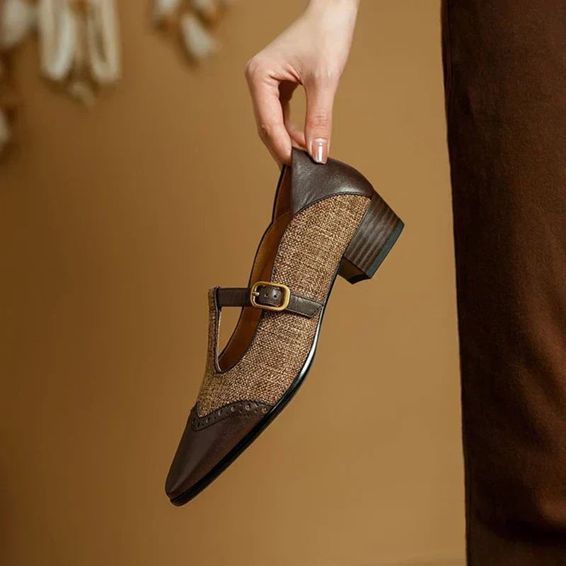 Sophie – Chaussures vintage à boucle