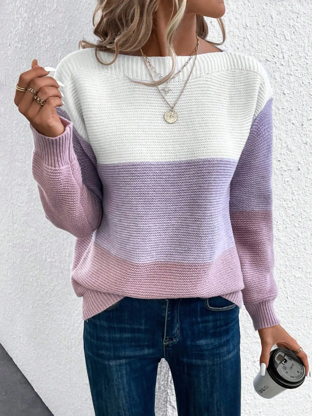 Juliette – Pull ombré confortable