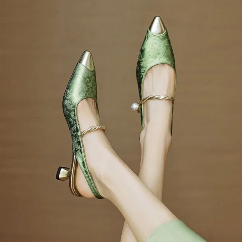 Marguerite – Escarpins élégants à talons hauts