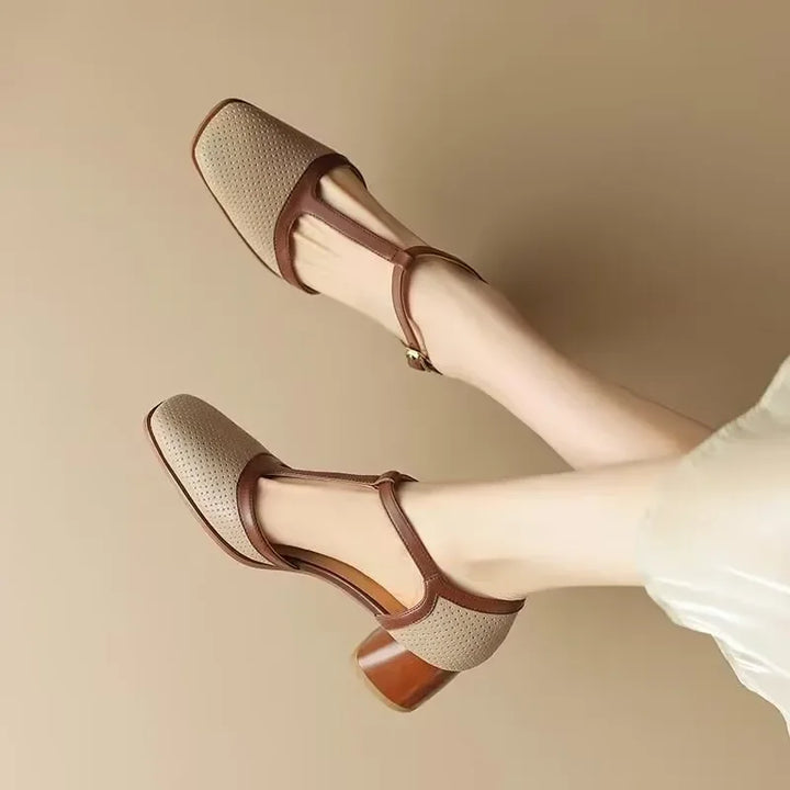 Hélène – Chaussures élégantes pour femme à talon mi-haut