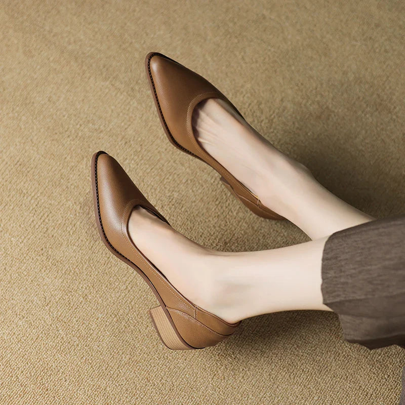 Ella – Chaussures à talon mi-haut